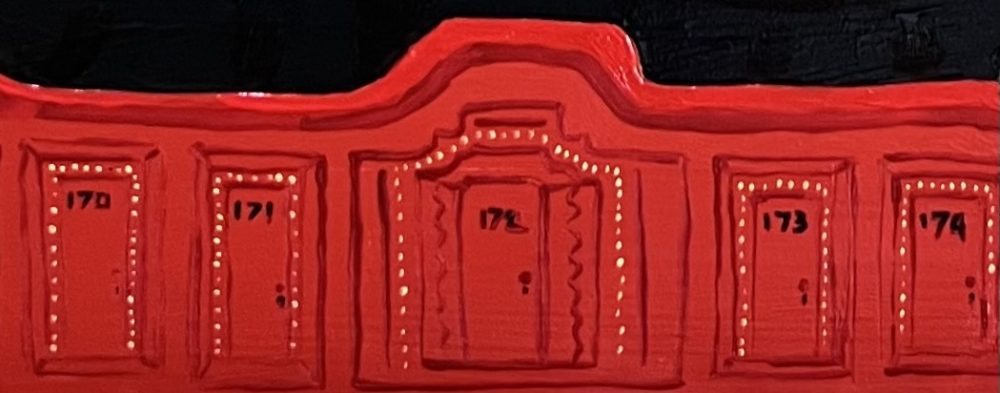 Door 172. Detail